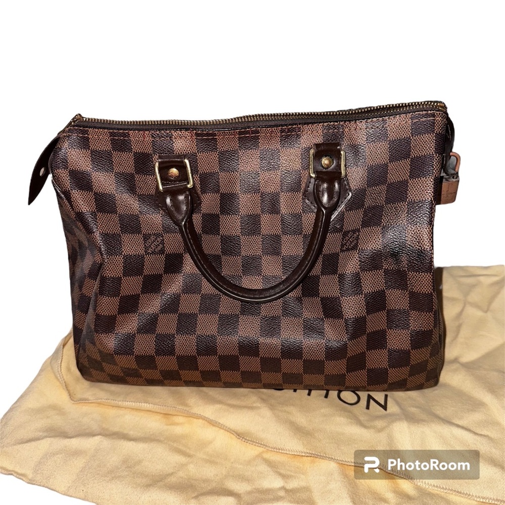 AUTHENTIC pre-owned Louis Vuitton Speedy Handbag